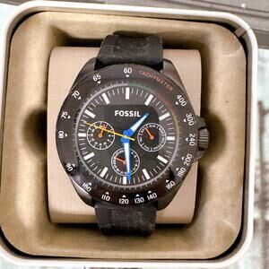 Fossil BQ2355 Neale Multifunction Black Dial Men's Watch